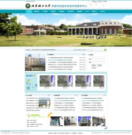 蓝色学校网站