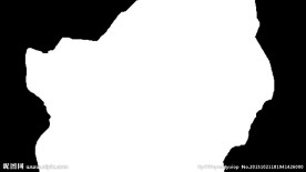 欧洲国家地形图遮罩视频