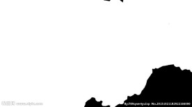 欧洲国家地形图遮罩视频