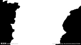 欧洲国家地形图遮罩视频