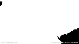 欧洲国家地形图遮罩视频