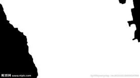 欧洲国家地形图遮罩视频