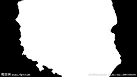 欧洲国家地形图遮罩视频