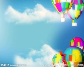 气球背景视频素材