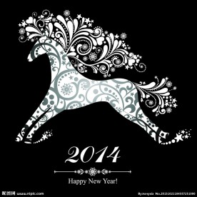 欧式花纹圣诞节背景