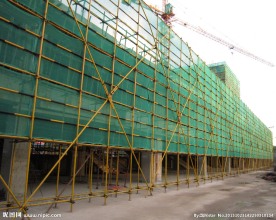 文明施工脚手架安全网