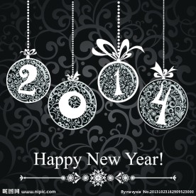 2014年新年背景
