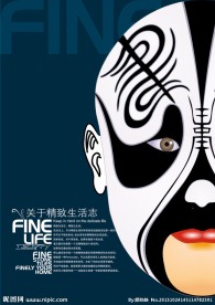 脸谱京剧