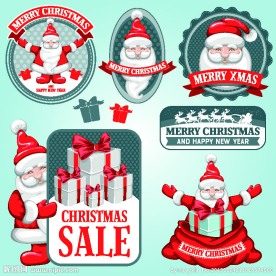 圣诞节标签