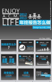 年终报告ppt模板