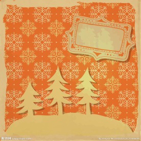 复古圣诞节背景