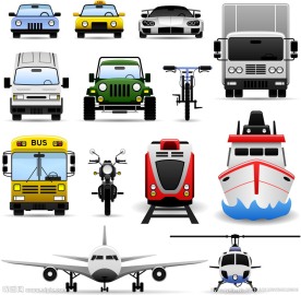 交通工具图标