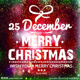 2014年圣诞节海报