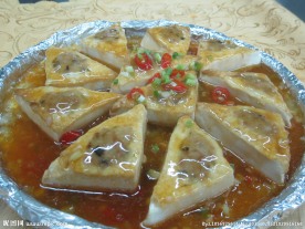 铁板酿豆腐