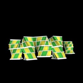 三维装饰图案视频素材