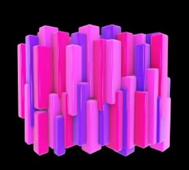 三维装饰图案视频素材