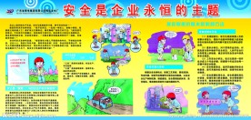 施工安全教育展板设计