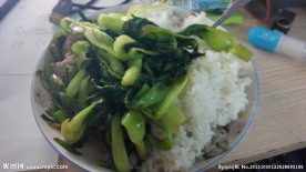 上海青炒饭