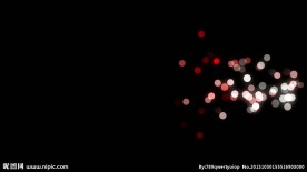 粒子星光转场视频素材