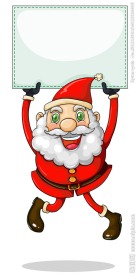 卡通圣诞老人