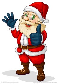 卡通圣诞老人