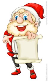 卡通圣诞老人