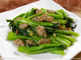 炒菜心