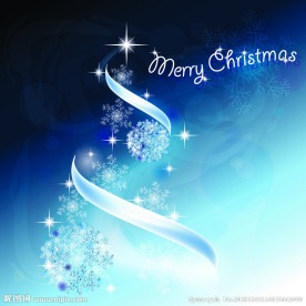 抽象圣诞树背景