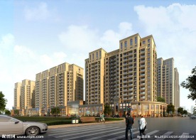 城市商业购物广场环境