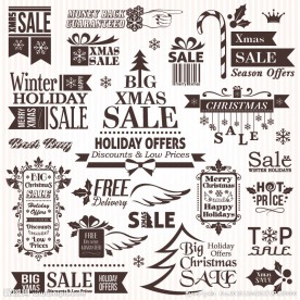 圣诞树装饰素材