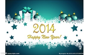 2014年新年背景