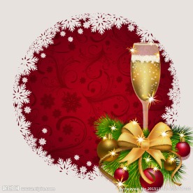 节日庆祝香槟酒背景