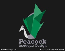 孔雀logo