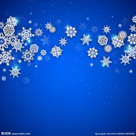 圣诞节雪花背景