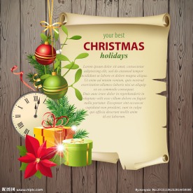 圣诞节装饰背景