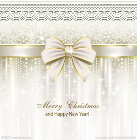 银白色圣诞节背景