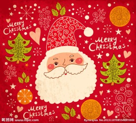 卡通圣诞老人
