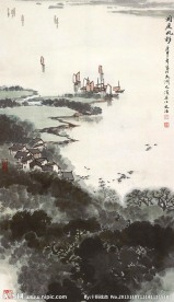 洞庭帆影