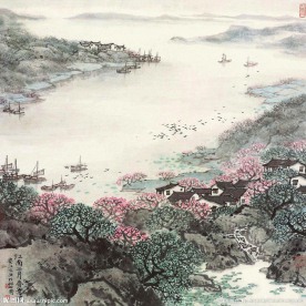 江南三月春意浓