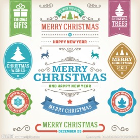 圣诞节标签