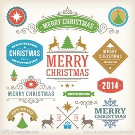 圣诞节标签