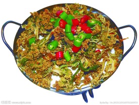 干锅子花菜（抠图）