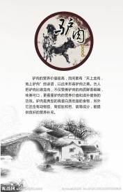驴肉 展板 海报