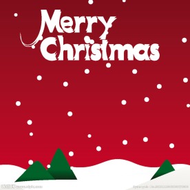 圣诞节海报背景