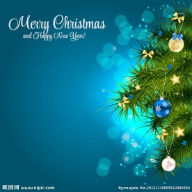 梦幻光斑圣诞节背景