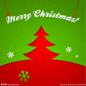 创意圣诞树背景