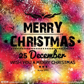 圣诞节海报背景