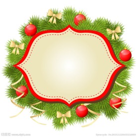 圣诞节装饰素材