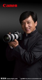 成龙佳能广告