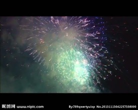 喜庆烟花视频素材